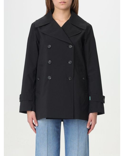 Save The Duck Black Trench Coat