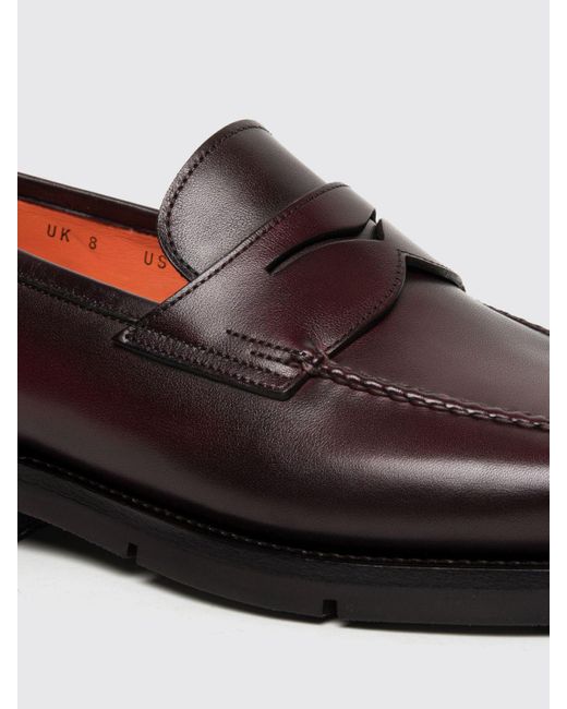 Zapatos Santoni de hombre de color Brown