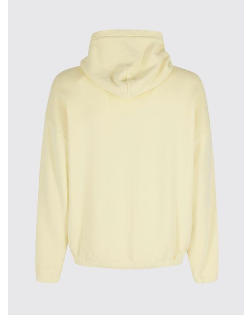 Sudadera Con Capucha Y Cremallera De Algodón Autry de hombre de color Yellow