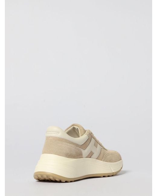 Hogan Natural Hi-Fi H669 Suede Sneakers