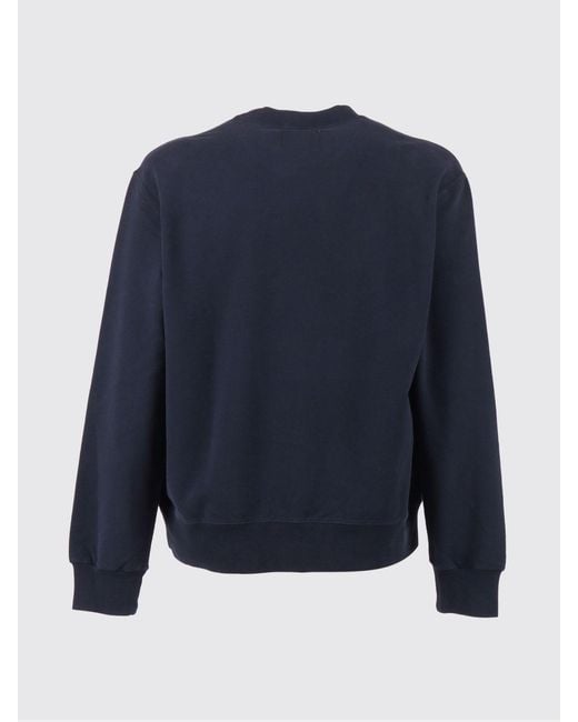 Circolo 1901 Blue Crew Neck Cotton Sweatshirt for men