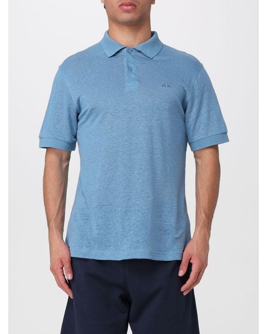 Sun 68 Blue T-Shirt for men