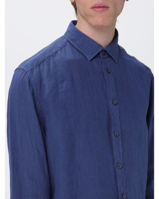 B.D. Baggies Blue Basic Cotton Shirt for men