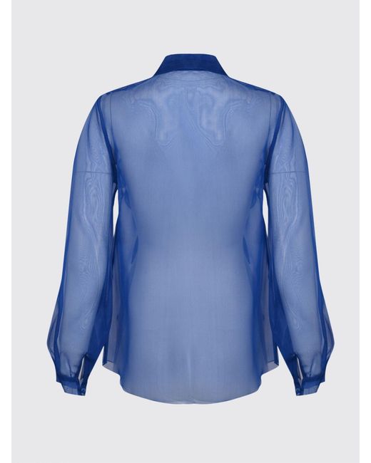 Hanita Blue Long-Sleeved Shirt