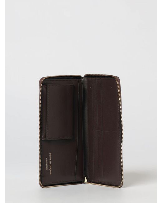 Comme des Garçons Gray Leather Wallet