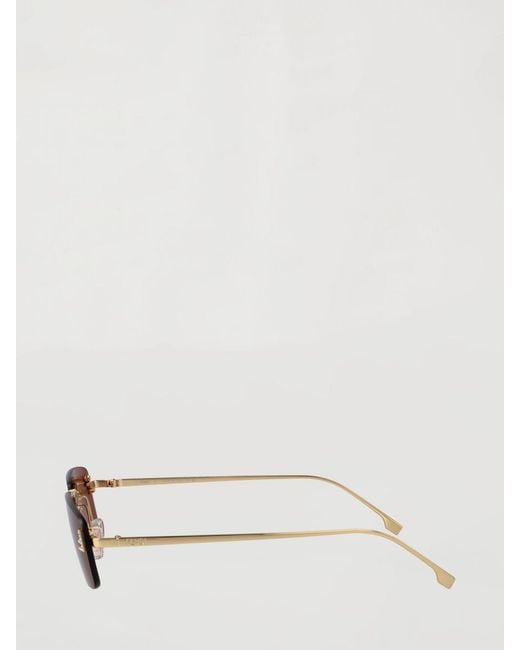 Fendi White First Sunglasses