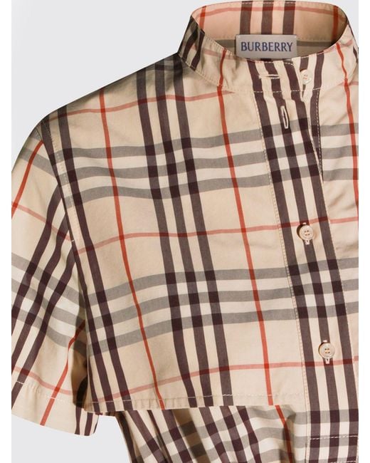 Burberry Natural Chemisier Dress