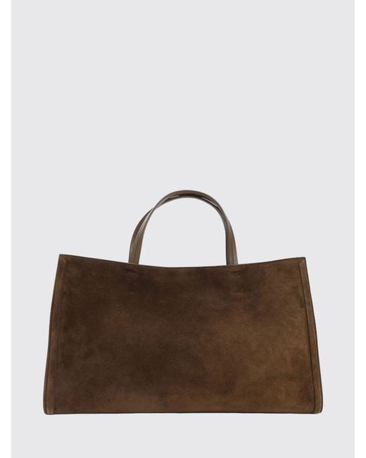 Phoebe Philo Brown Kit Cabas Suede Bag