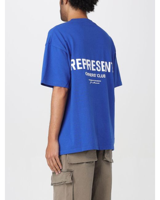 Represent T-shirt in Blue für Herren