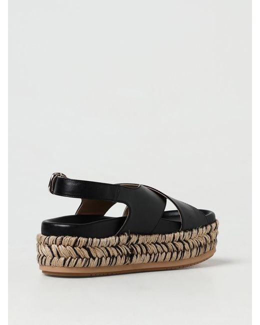 Paloma Barceló Black Wedge Shoes Paloma Barcelò