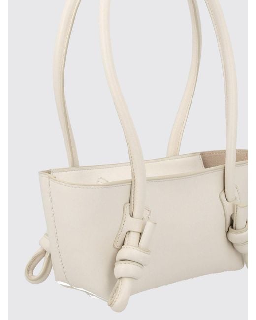 Hereu White Fleca Shoulder Bag