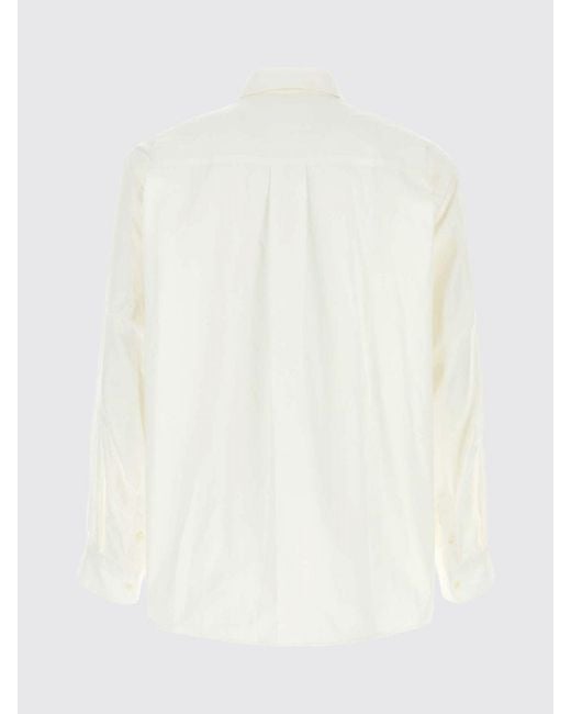 Camicia Basic di Sacai in White da Uomo