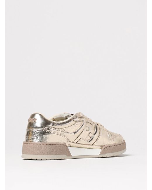 Fendi Natural Sneakers Damen