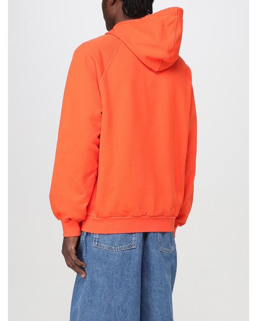 Sunnei Orange Sweatshirt for men