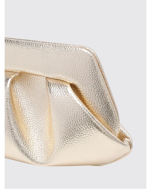 THEMOIRÈ Natural ThemoirÈ Bios Laminated Vegan Leather Clutch