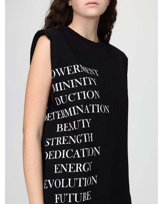 Elisabetta Franchi Black Cotton T-Shirt