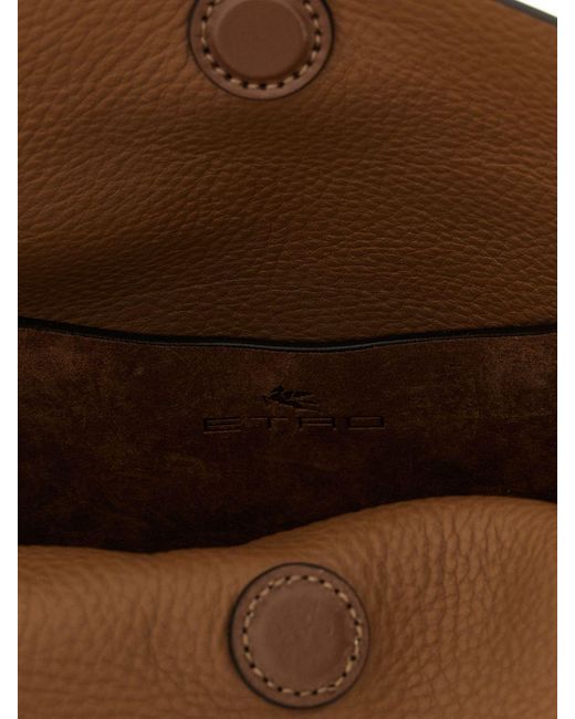 Etro Brown Shoulder Bag