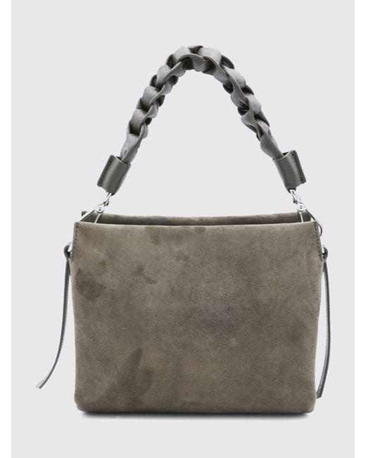Coccinelle Gray Shoulder Bag