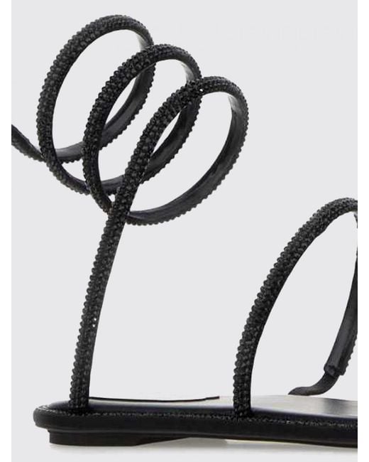Rene Caovilla White Heeled Sandal