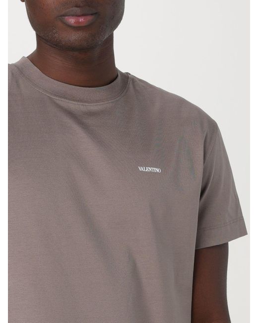 Camiseta Valentino de hombre de color Gray