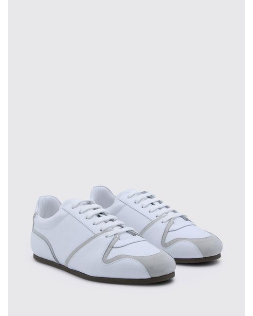 Moschino Couture White Leather Sneakers for men