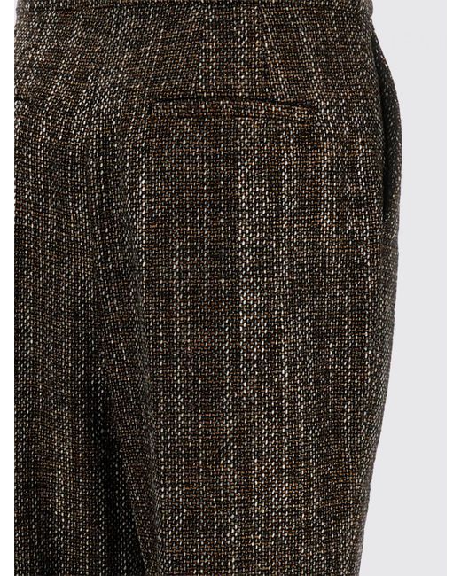 Fendi Brown Wool Trousers