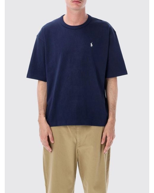 Polo Ralph Lauren Blue Relaxed Fit Jersey T-Shirt for men