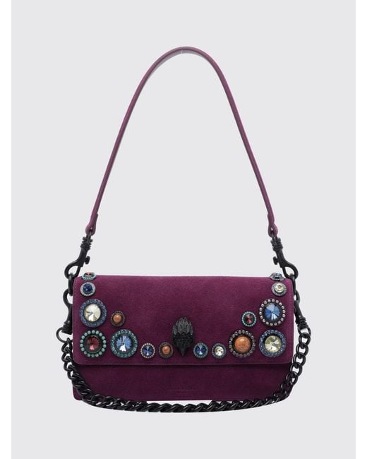 Kurt Geiger Purple Shoulder Bag