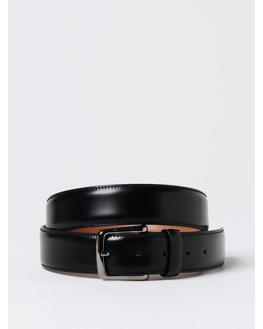 Tod's Gürtel Aus Gebürstetem Leder in Black für Herren