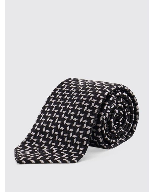 Cravatta di Giorgio Armani in Black da Uomo