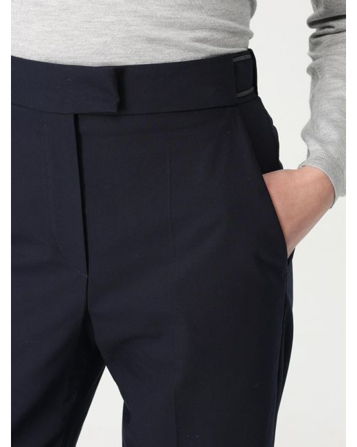 Pantalone Classico di Brunello Cucinelli in Blue