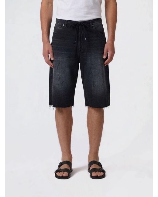 MM6 by Maison Margiela Blue Denim Shorts for men