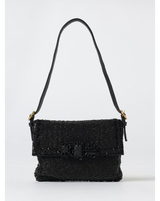 Maliparmi Black Shoulder Bag