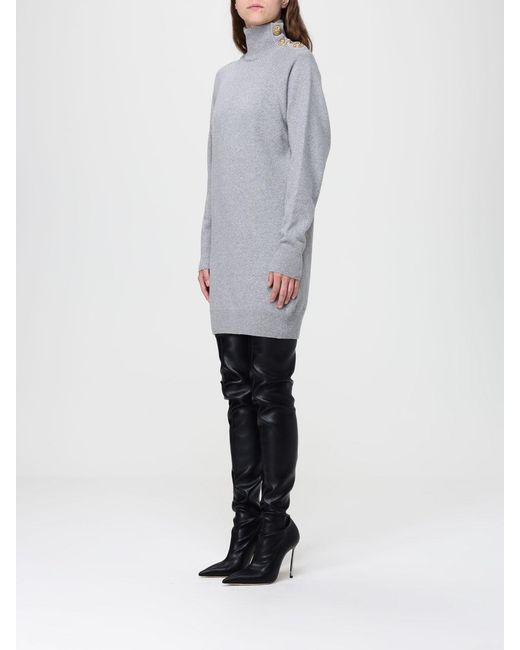 Balmain Gray Dress