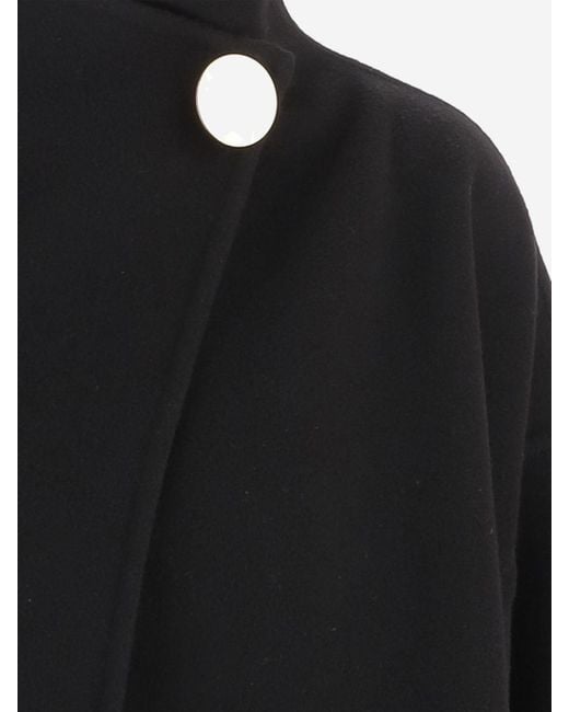 DARKPARK Black Mantel Damen