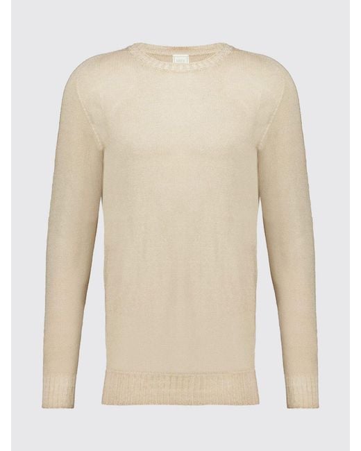 120% Lino Natural Sweater for men