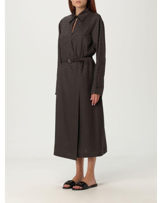 Fendi Brown Kleider Damen