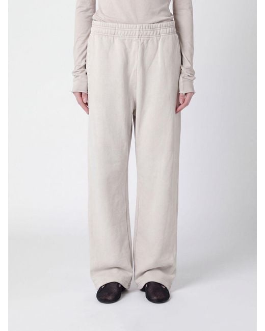 Entire studios White Cotton Jogging Pants for men