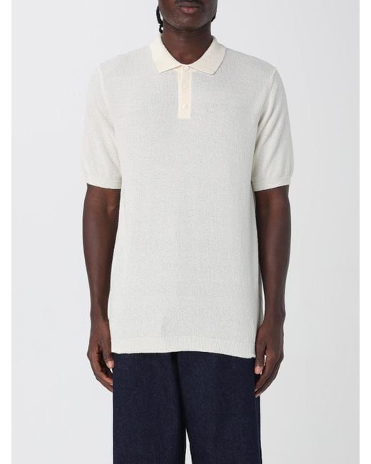 Roberto Collina White Polo Shirt for men