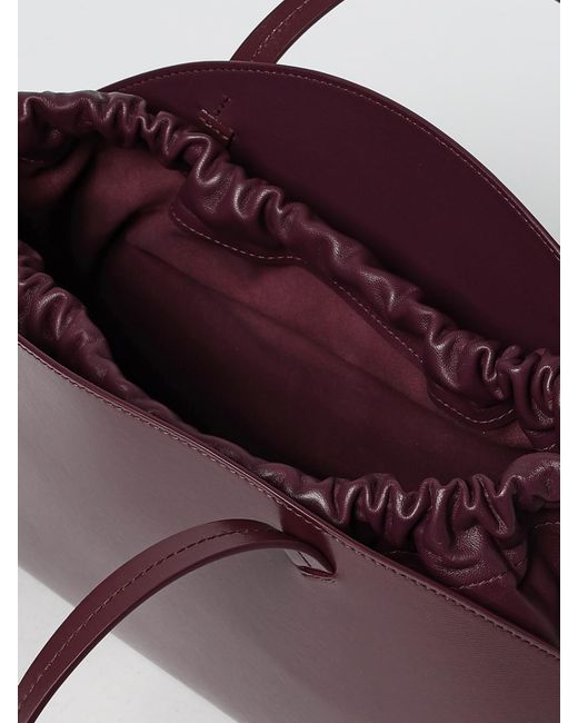 Jil Sander Purple Shoulder Bag