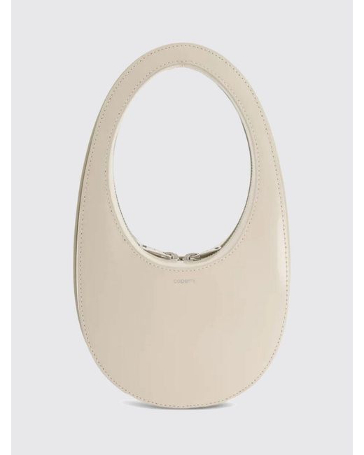 Coperni White Swipe Leather Bag