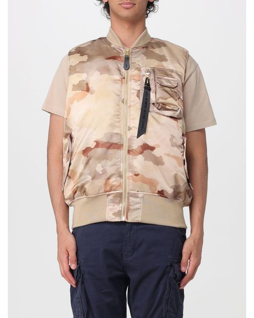 Alpha Industries Natural Ma-1 Base Vest for men