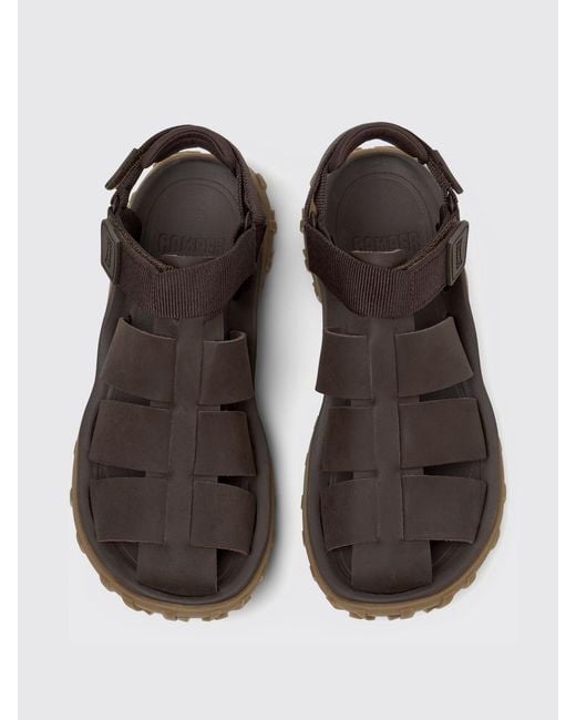 Camper White Drift Trail Nubuck Sandals for men