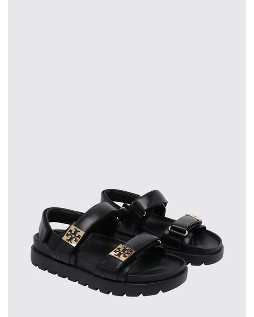 Tory Burch White Leather Mellow Sport Sandal