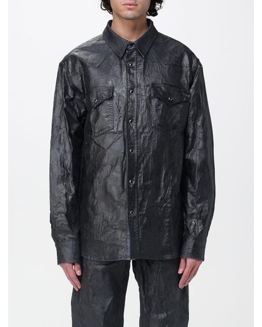 MM6 by Maison Margiela Men's Gray Shirt