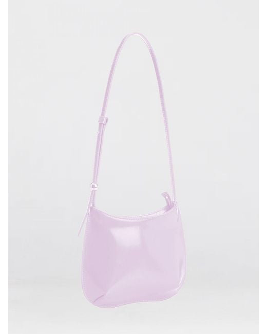 Jacquemus Pink Le Petit Bisou Brushed Leather Bag
