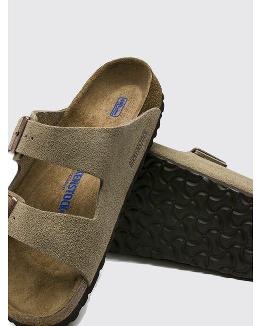 Birkenstock Green Arizona Suede Sandals