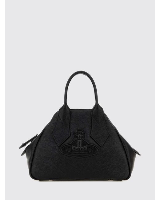 Vivienne Westwood Black Yasmine Leather Handbag