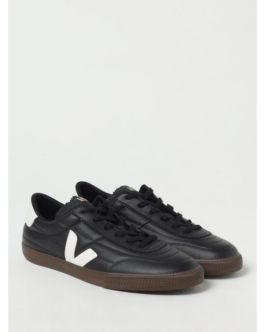 Veja Black Panenka O.T. Leather Sneakers for men