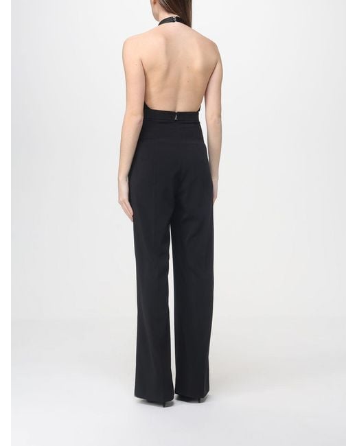 Patrizia Pepe Black Crêpe Jumpsuit